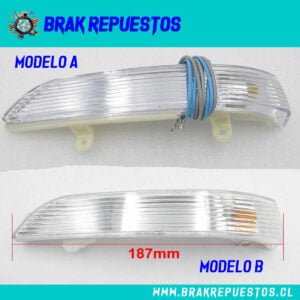 Señalizador completo espejo retrovisor GWM H3/H5